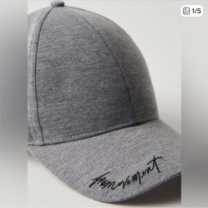 2934. FREE PEOPLE Warm Up Baseball Hat in Heathered gray NWT $38